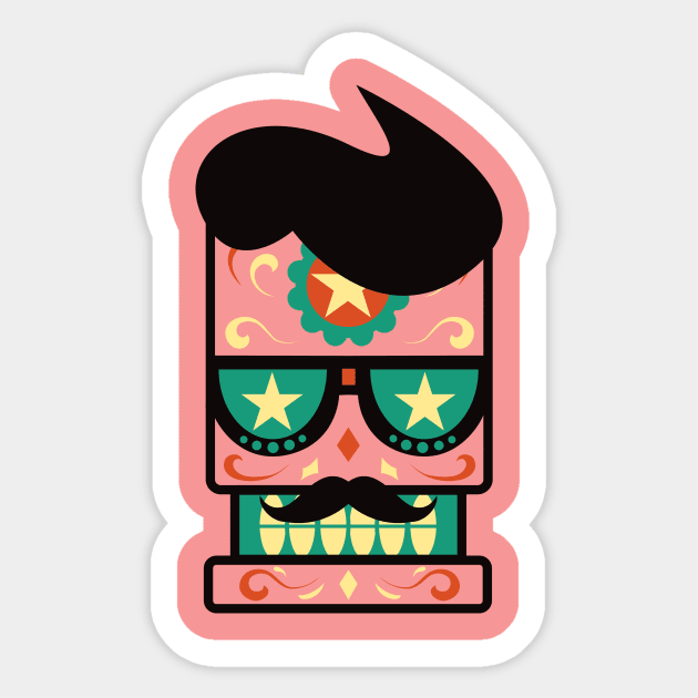 Pink Hombre Sticker by R218